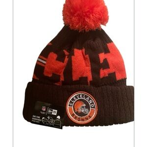 New Era Sport Knit Beanie with Pom